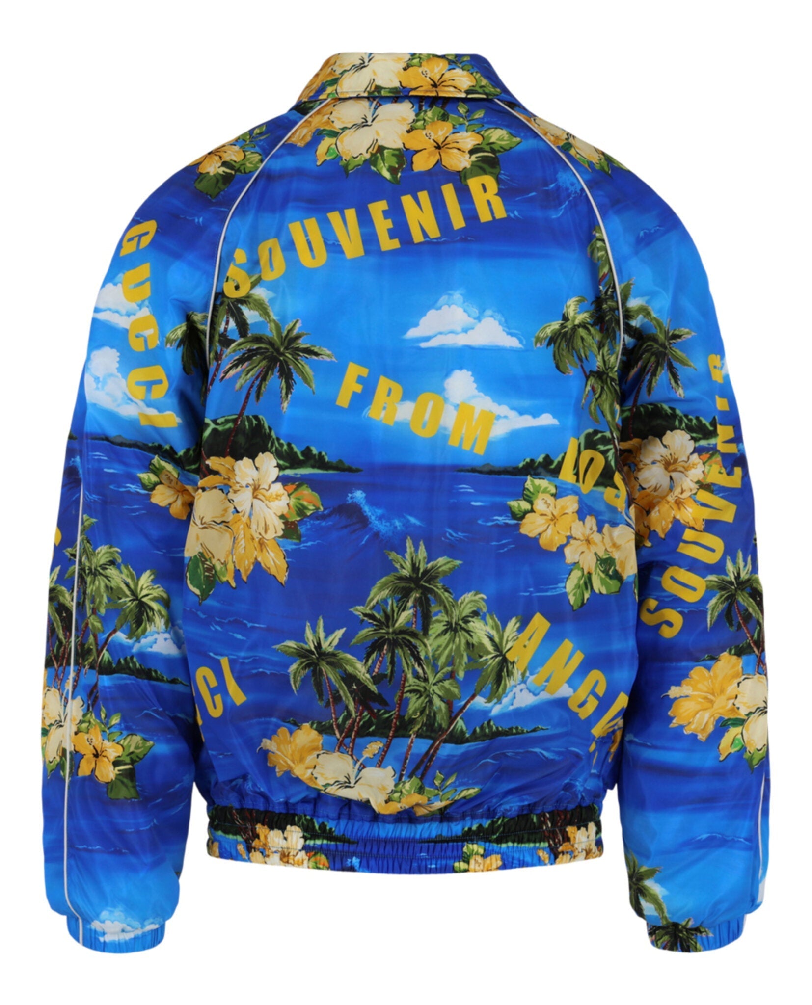 Gucci Printed Nylon Jacket Jackets - Tophatter Daily Deals