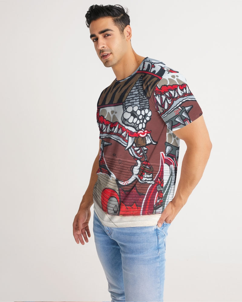 20 cool dragon red design Men's All-Over Print Tee All-Over Print Tees & Long Sleeves - Tophatter Daily Deals