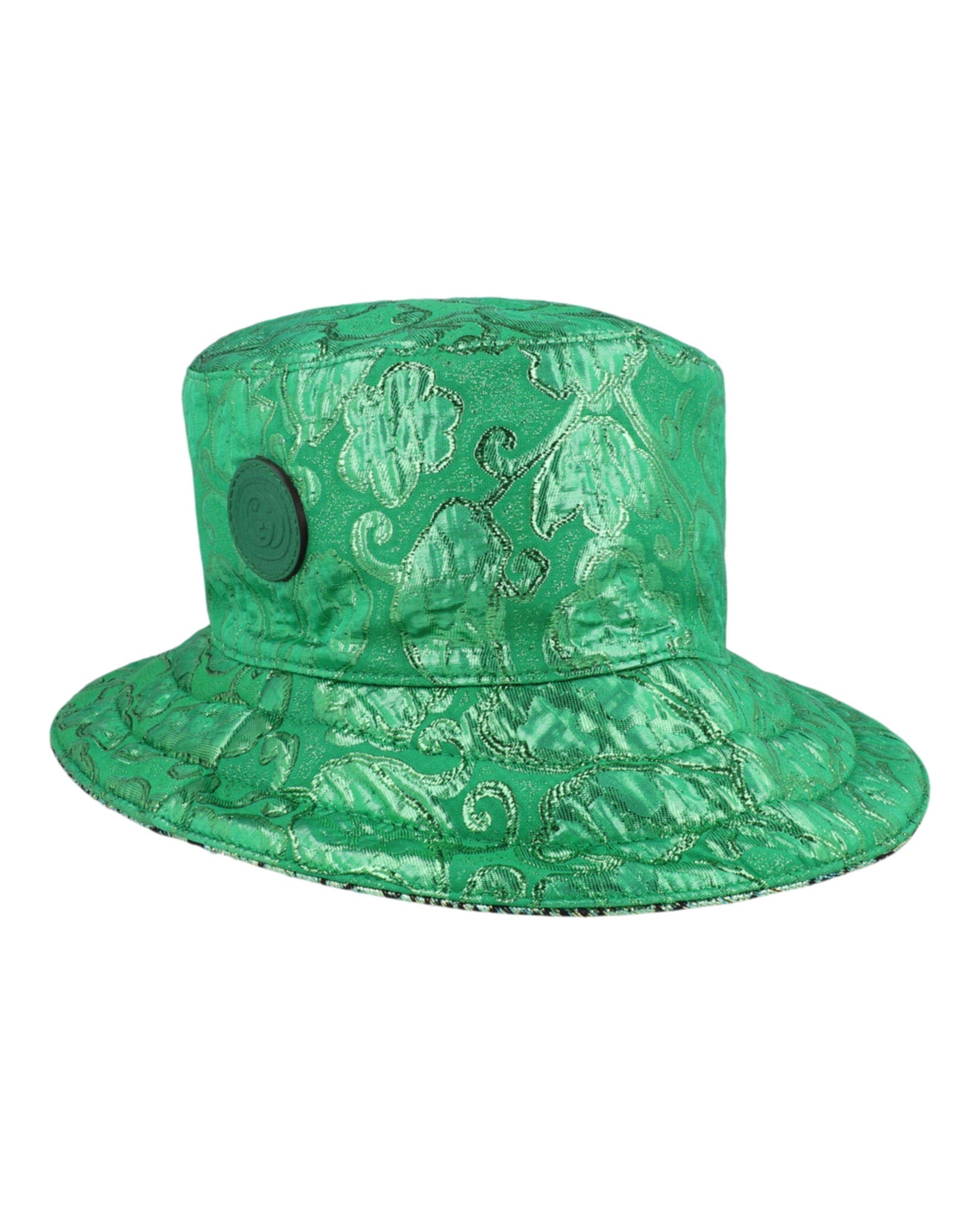 Gucci Metallic GG Bucket Hat Green Headwear - Tophatter Daily Deals