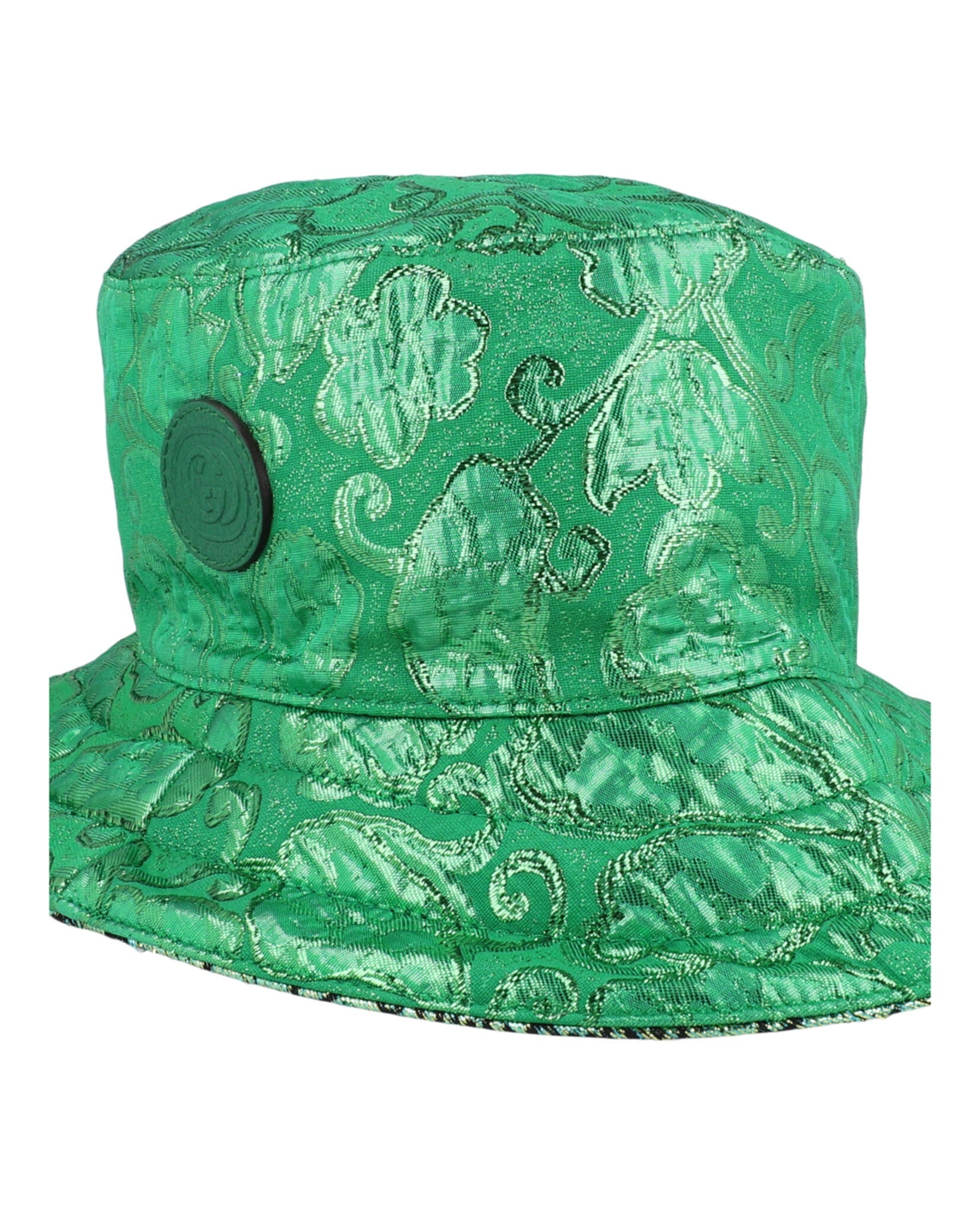 Gucci Metallic GG Bucket Hat Headwear - Tophatter Daily Deals