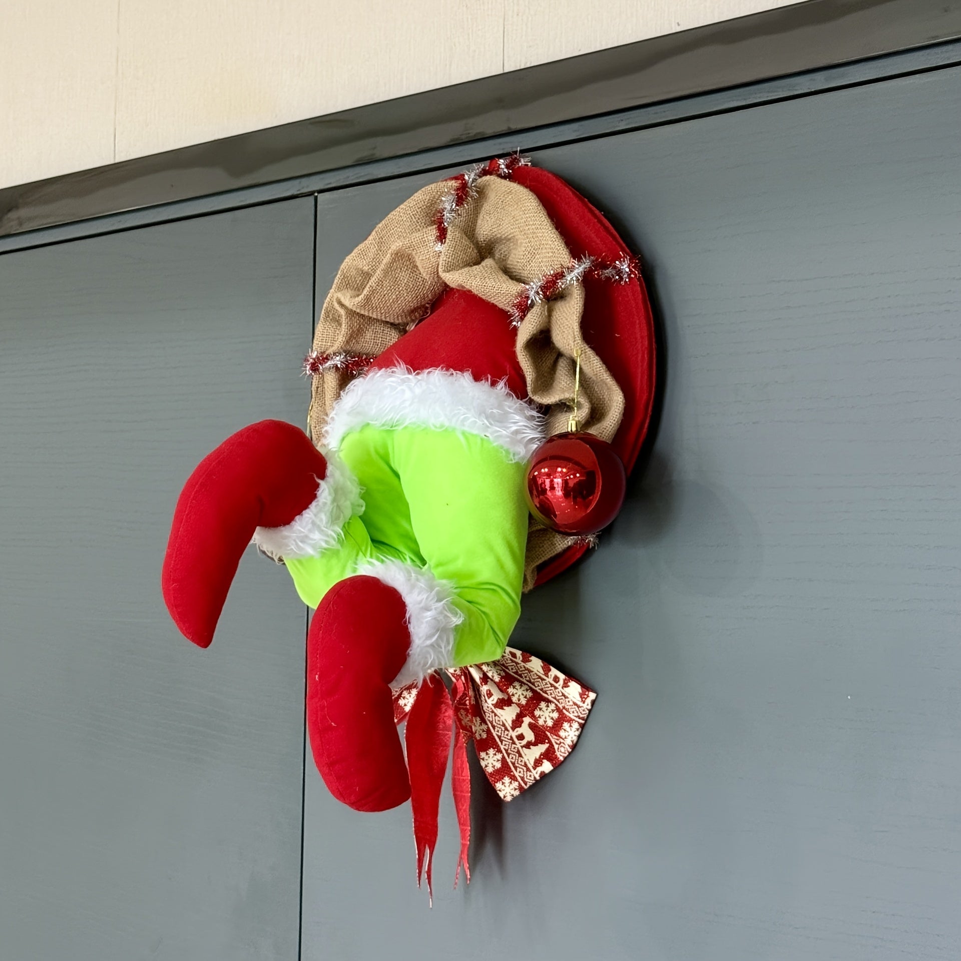 Christmas Wreath Anime Wall Hanging Decor Christmas - Tophatter Daily Deals