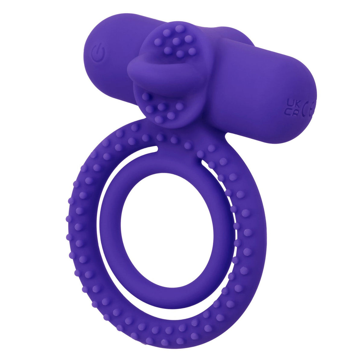 Silicone Dual Climaxer Vibrating Couples Enhancer Purple Waterproof Rechargeable > Sex Toys > Couples Toys - Tophatter Daily Deals