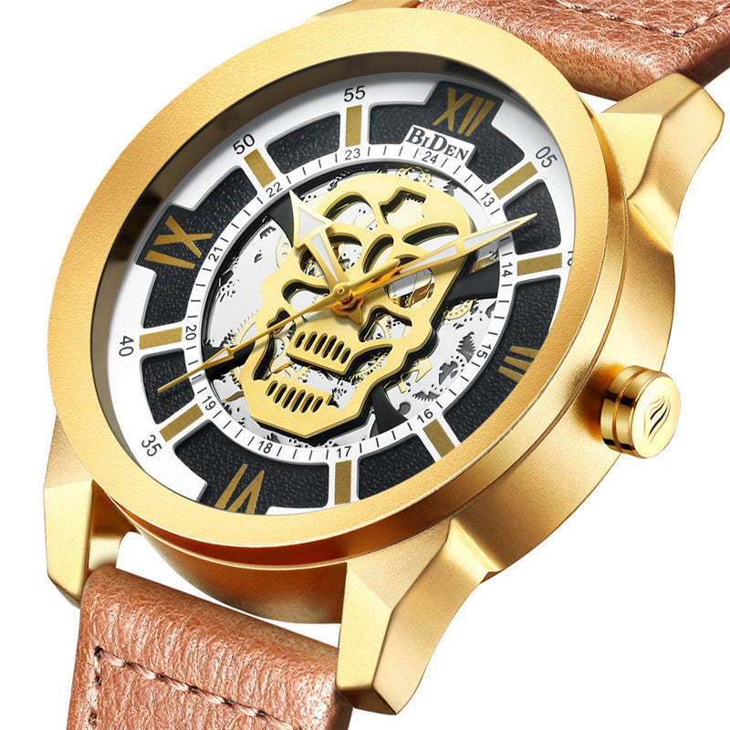 Biden Men's Hollow Quartz Watch Men's Watch Men's Watch Casual 0 - Tophatter Daily Deals