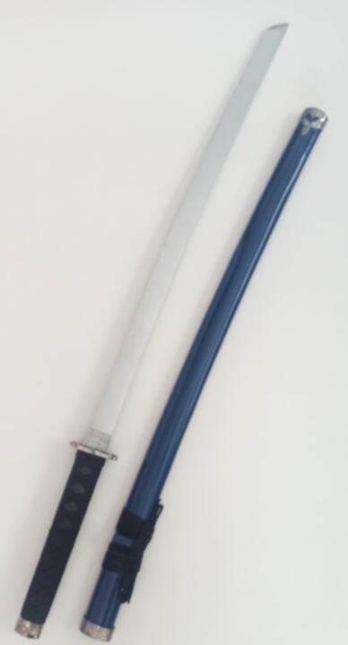 Blue Samurai Katana - Cosplay Safe Wood Katana - Tophatter Daily Deals
