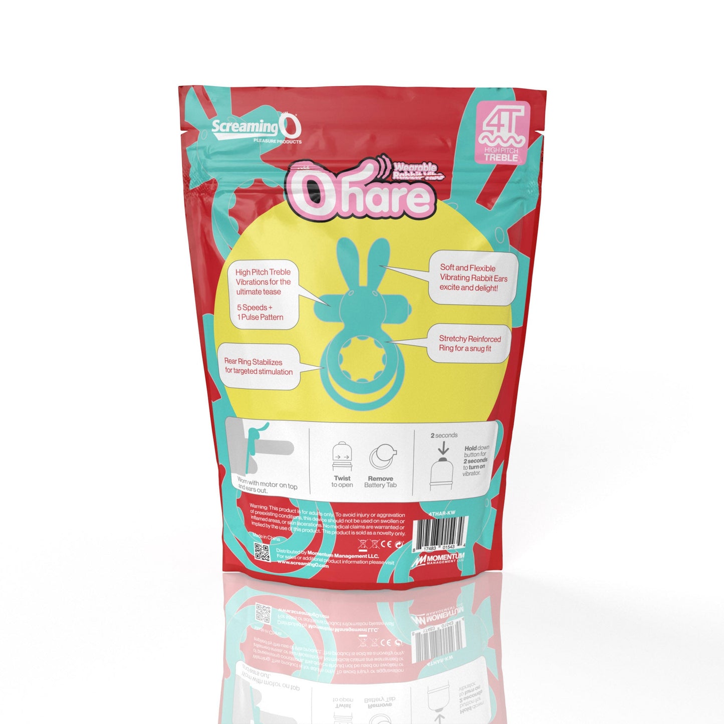 Ohare 4T High Pitch Treble (Kiwi) > Sex Toys > Couples Toys - Tophatter Daily Deals