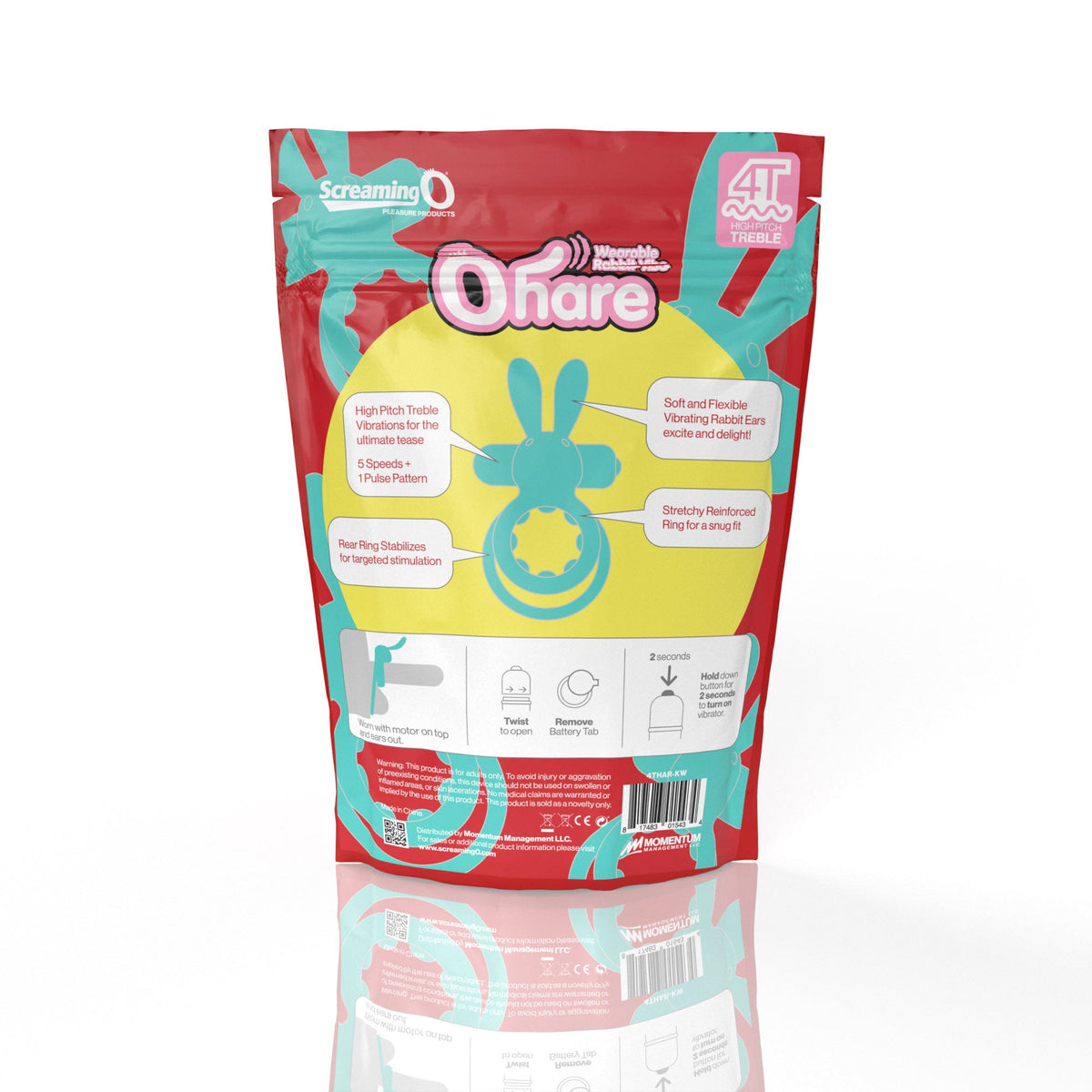 Ohare 4T High Pitch Treble (Kiwi) > Sex Toys > Couples Toys - Tophatter Daily Deals