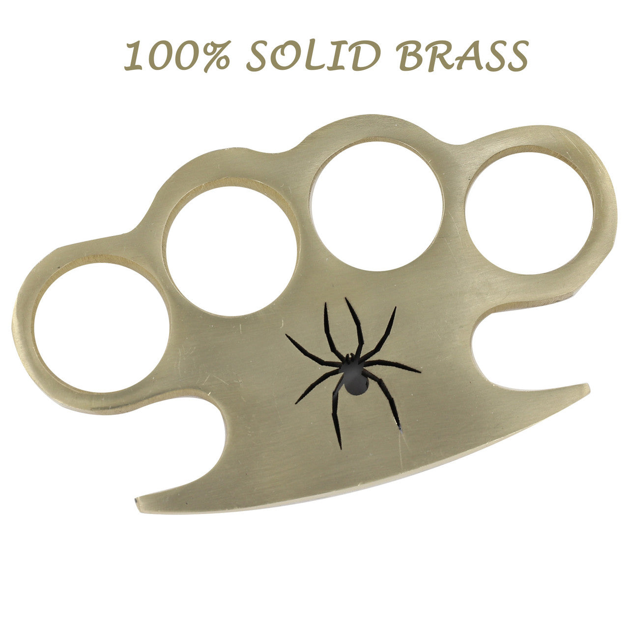 Arachnid Solid Brass Knuckle Paper Weight - Tophatter's Guns'N'Weapons Store Collectible Weapons - Tophatter Daily Deals