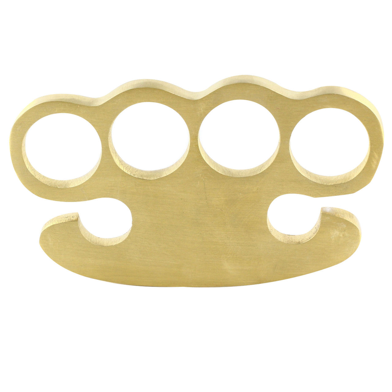 Genuine 100% Solid Brass Knuckle Novelty Paper Weight - TOPHATTER'S ARMORY DEALS Collectible Weapons - Tophatter Daily Deals