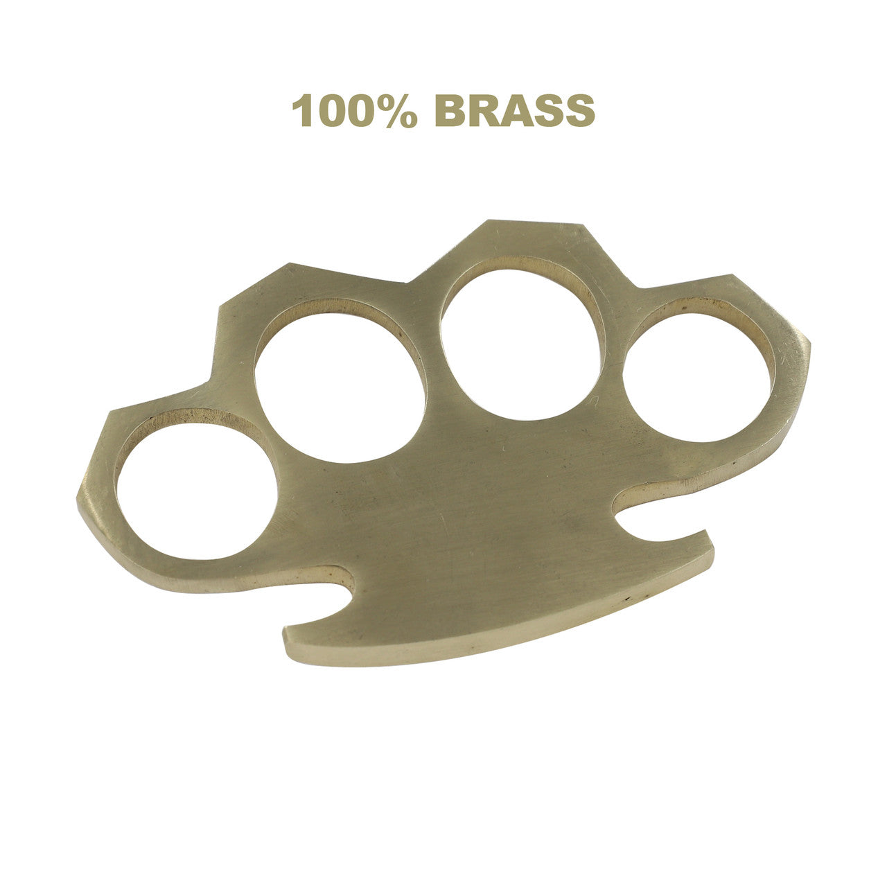100% Pure Solid Brass Knuckle Paper Weight - Tophatter's Guns'N'Weapons Store Collectible Weapons - Tophatter Daily Deals