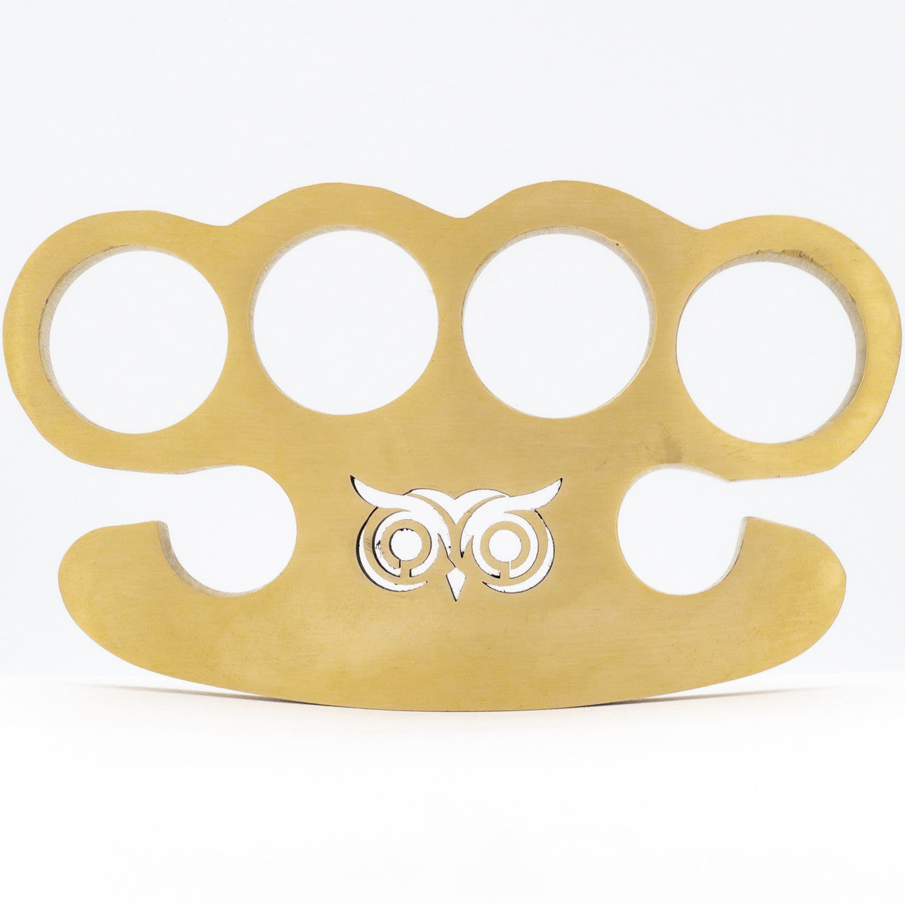 Wise Owl Pure Brass Knuckle Paper Weight - TOPHATTER'S ARMORY DEALS Collectible Weapons - Tophatter Daily Deals