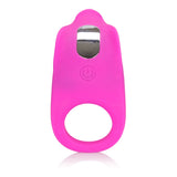 Silicone Vibrating Teasing Enhancer Ring > Cock Ring > Vibrating - Tophatter Daily Deals