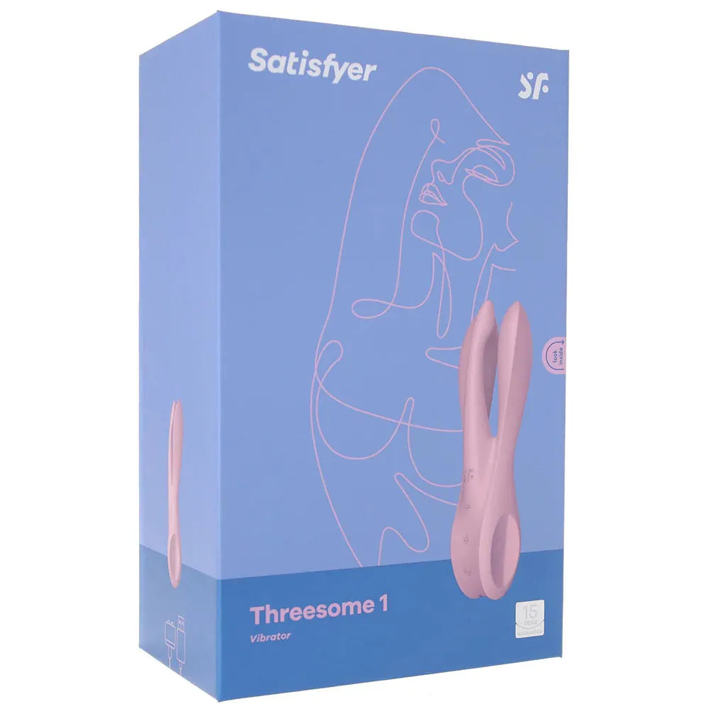 Satisfyer Threesome 1 – Vibrator > Sex Toys For Ladies > Clitoral Vibrators and Stimulators - Tophatter Daily Deals