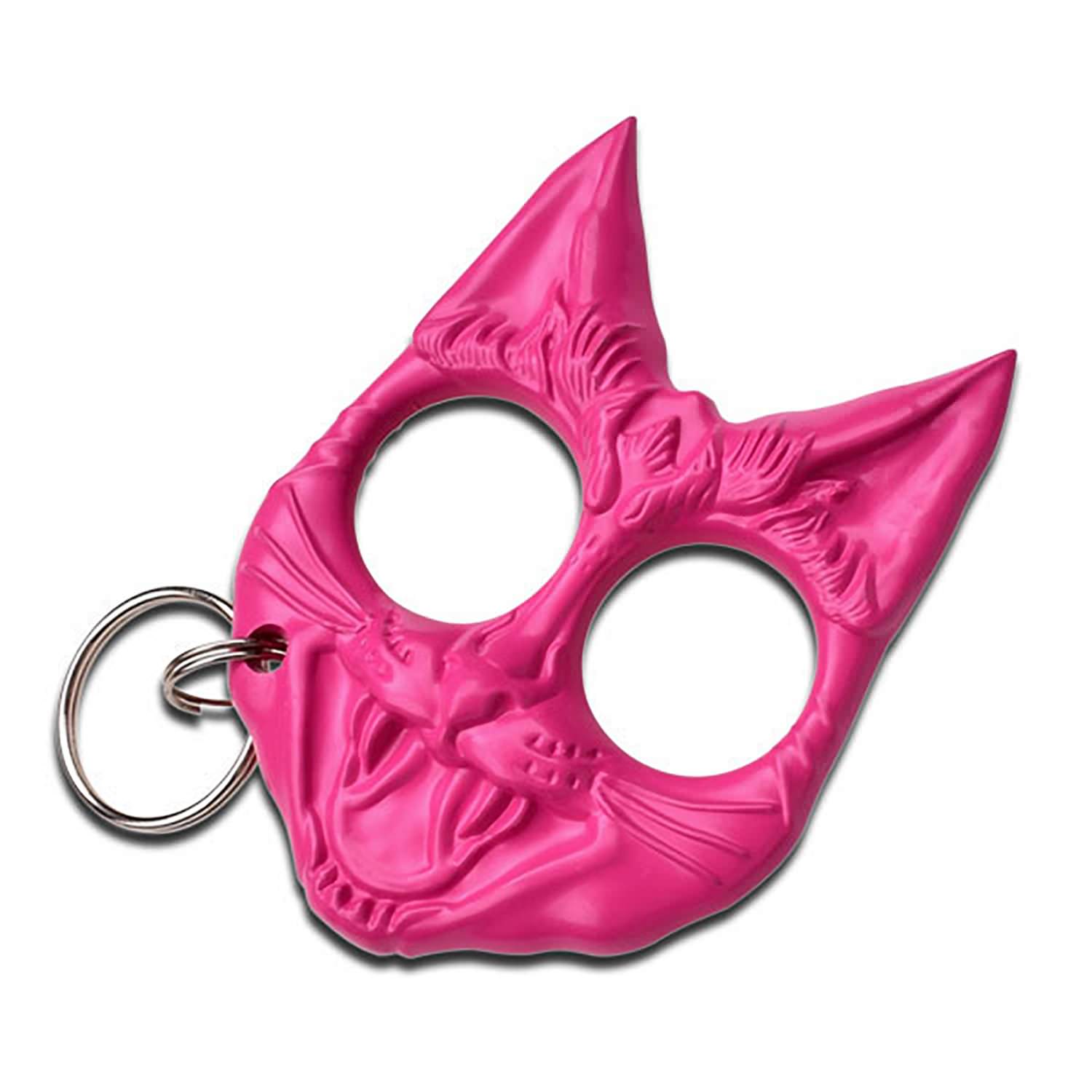 Wild Cat Self Defense Keychain Pink - Tophatter's Army Products & Self Defense Collectible Weapons - Tophatter Daily Deals