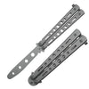 Silver Practice Butterfly With Octagon Precision Cut - Tophatter's Army Products & Self Defense Collectible Weapons - Tophatter Daily Deals