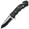 " Sniper " Emergency Rescue Folder Spring Assist Knife - TOPHATTER'S ARMORY DEALS Collectible Weapons - Tophatter Daily Deals