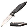 Mtech 7 Inch Collectible EDC Folding Pocket Knife Black Aluminum Handle - TOPHATTER'S ARMORY DEALS Collectible Weapons - Tophatter Daily Deals