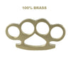 Pure Brass Knuckle Paper Weight - TOPHATTER'S ARMORY DEALS Collectible Weapons - Tophatter Daily Deals