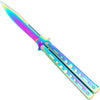 Moonlight Masquerade Titanium Butterfly Knife - TOPHATTER'S ARMORY DEALS Collectible Weapons - Tophatter Daily Deals