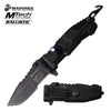 Mtech US Marines Tactical Lethal Spring Assisted Knife With LED Light - TOPHATTER'S ARMORY DEALS Collectible Weapons - Tophatter Daily Deals