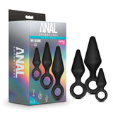 Anal Adventures Platinum Silicone Loop Anal Plug Kit > Anal Range > Butt Plug Kits - Tophatter Daily Deals