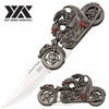 Biker Fantasy Folding Knife Dragon With Women Motorcycle Gift Collectible - Tophatter's Army Products & Self Defense Collectible Weapons - Tophatter Daily Deals