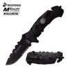MTech Ballistic Marines "Tightrope" Spring Assisted Open Rescue Knife - TOPHATTER'S ARMORY DEALS Collectible Weapons - Tophatter Daily Deals