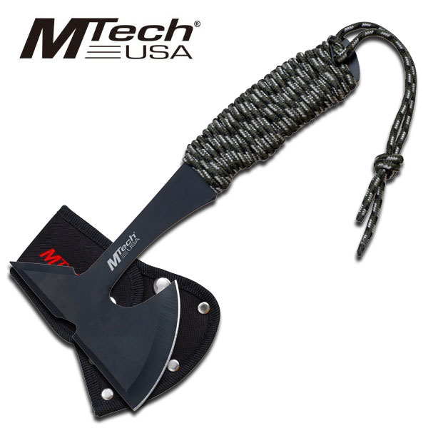 Full Tang Tactical Tomahawk Throwing Axe Hatchet - Tophatter's Army Products & Self Defense Collectible Weapons - Tophatter Daily Deals