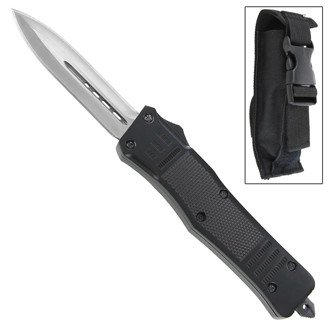 9.5" Ultimate Diamondback Fast Action OTF Knife - TOPHATTER'S ARMORY DEALS Collectible Weapons - Tophatter Daily Deals