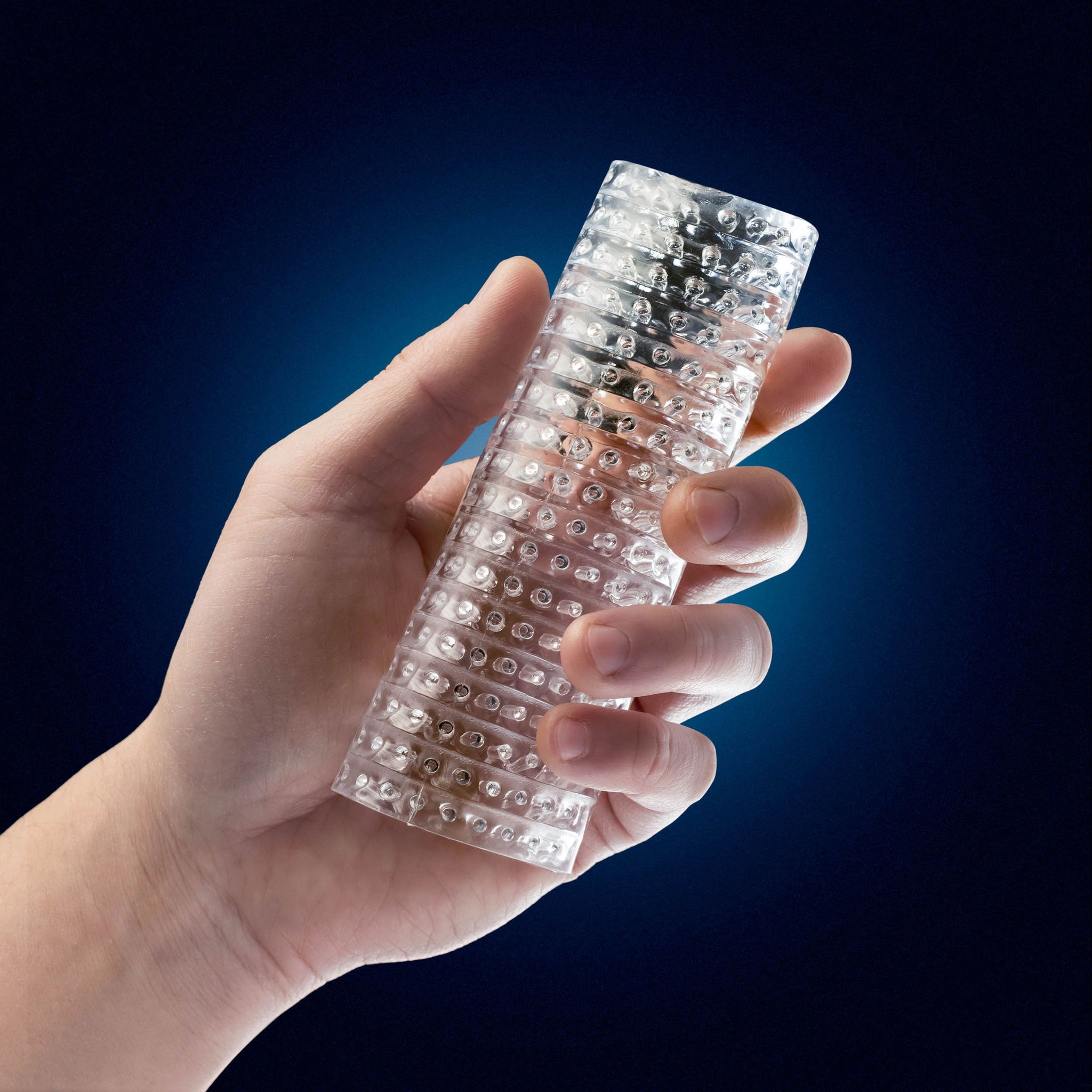 Rize Clear Stimulating Masturbation Sleeve > Sex Toys For Men > Masturbators > Manual - Tophatter Daily Deals