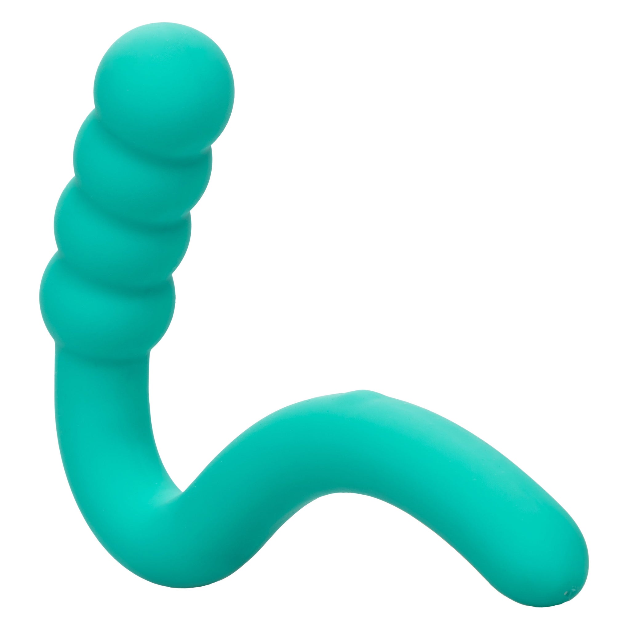 Pretty Little Wands Bubbly Slim Flexible Silicone Massager with 10 Speeds Waterproof Vibrator in Teal > Vibrators > Standard Vibrators - Tophatter Daily Deals