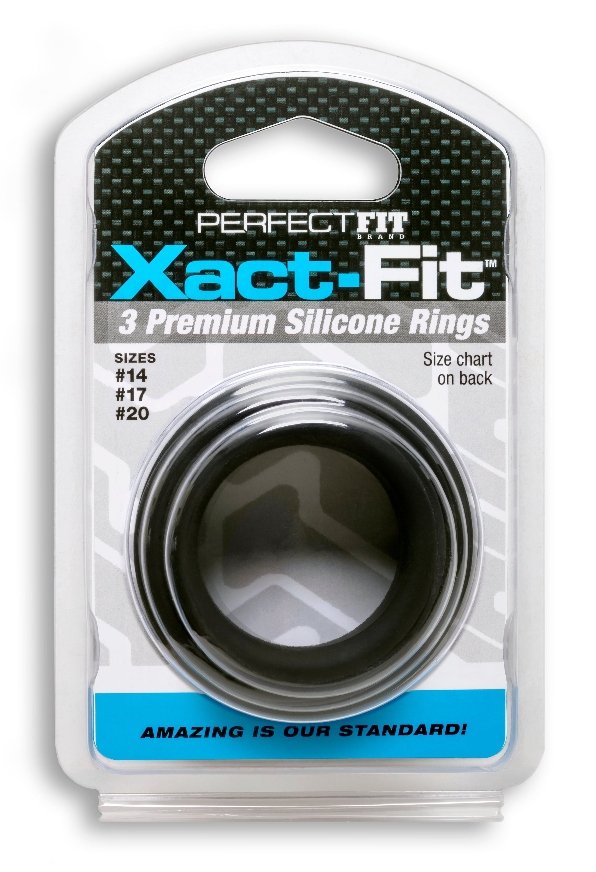 Perfect Fit XactFit Cock Ring – Three Sizes for Precise Fit Cock Ring > Cock Ring > Adjustable - Tophatter Daily Deals
