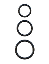 Fantasy C-Ringz Silicone Stamina Set (Black) – Silicone Ring Set > Cock Ring > Sets - Tophatter Daily Deals