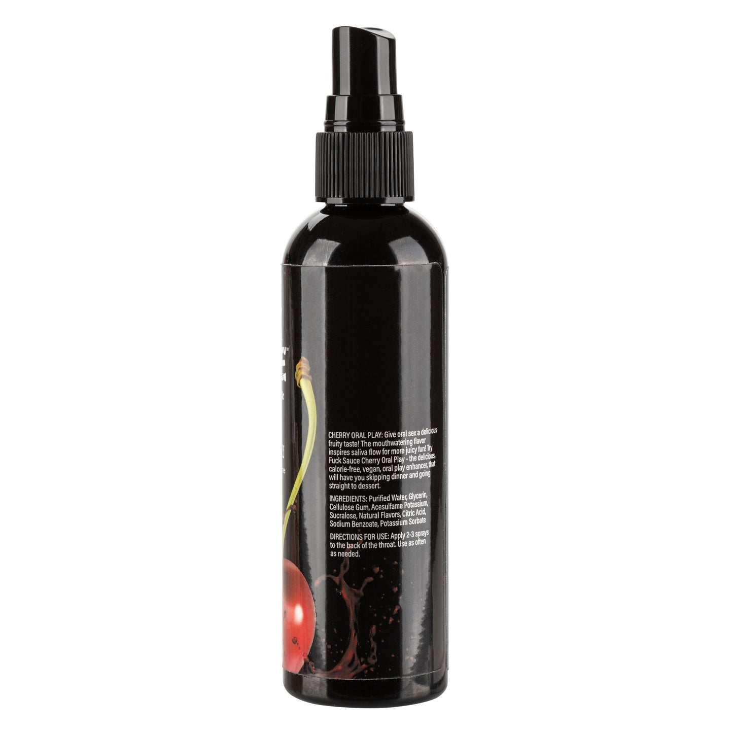 Fuck Sauce Cherry Oral Play Water-Based Edible Spray 4 fl oz > Lube > Oral Gels & Sprays - Tophatter Daily Deals