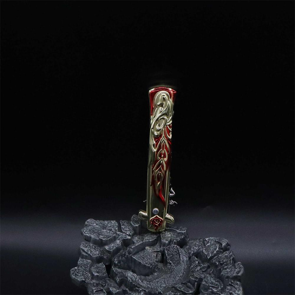 Staff of Homa Game Folding Knife Trainer Replica - Tophatter Daily Deals