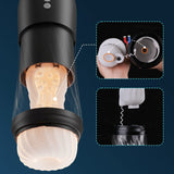 Dreamer - 3 Rotating 5 Thrusting 5 Vibrating Heating Male Stroker Masturbation Cup - Tophatter Daily Deals