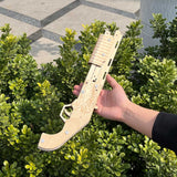 Wooden Mossberg Shotgun Rubber Band Gun Model Kit - Tophatter Daily Deals
