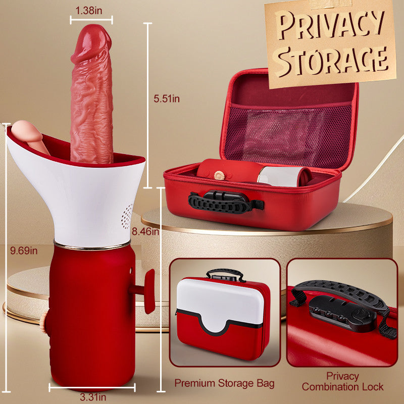 Lover——Multifunctional 6-in-1 Penis Gun Machine, Exquisite Gift Box Packaging Dildos - Tophatter Daily Deals
