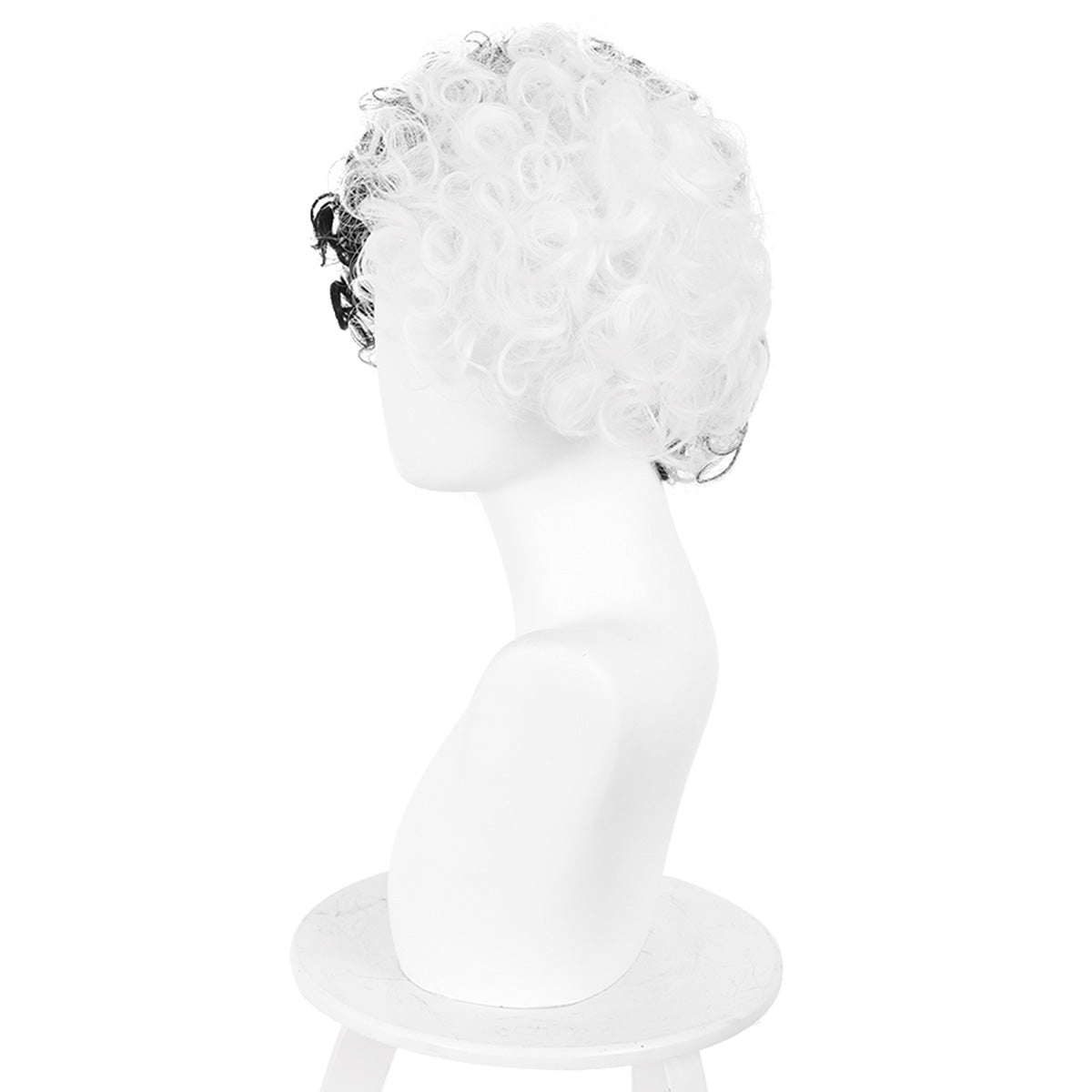 Disney Movie Cruella de Vil Black Silver Cosplay Wig Wig - Tophatter Daily Deals