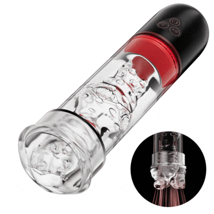 S-HANDE - Sucking Vibrating Penis Pump Penis Pumps - Tophatter Daily Deals