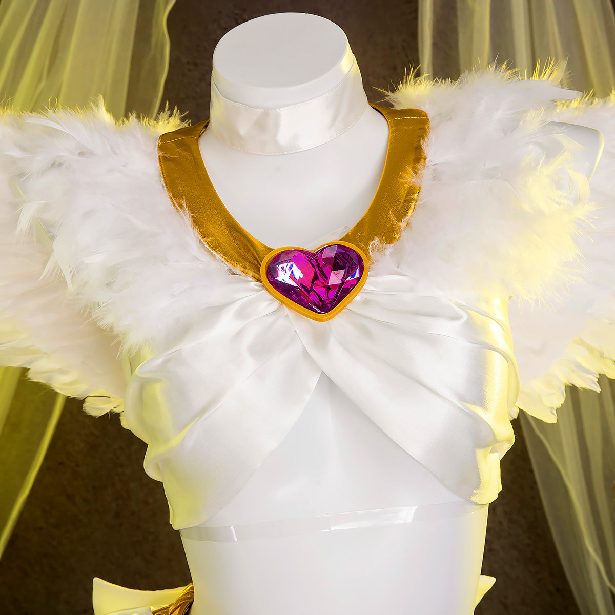 【Pre-Order】New Panty And Stocking with Garterbelt Angel Panty Cosplay Costume Costume - Tophatter Daily Deals