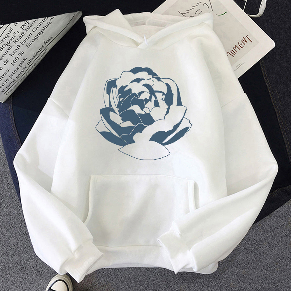 Oversized Cozy Hoodie - Pullover, Polyester, Streetwear White - Tophatter Daily Deals