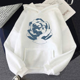 Oversized Cozy Hoodie - Pullover, Polyester, Streetwear White - Tophatter Daily Deals