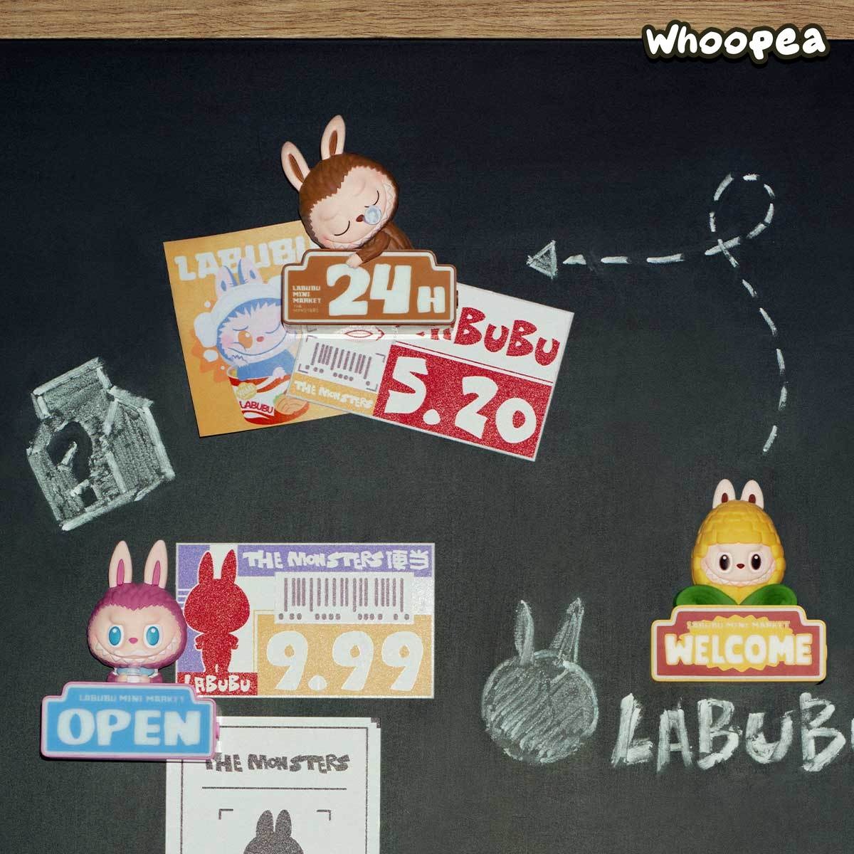 THE MONSTERS Wacky Mart Series-Fridge Magnet Blind Box - Tophatter Daily Deals