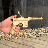 Mauser Military Pistol Wooden Model Pistol 3D Puzzle - Tophatter Daily Deals