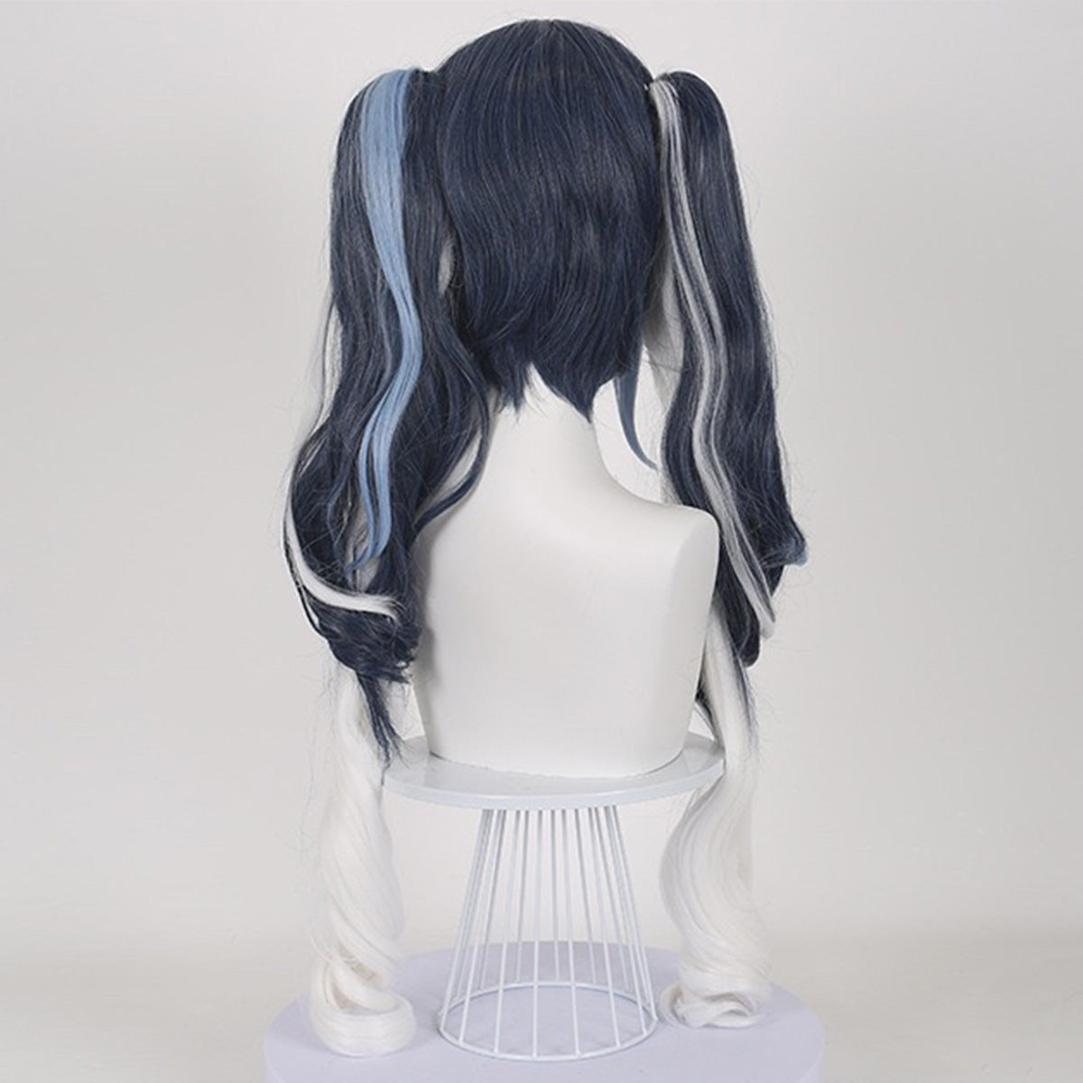 Vocal Idol Snow Virtual Girl 2025 Blue White Cosplay Wig Wig - Tophatter Daily Deals