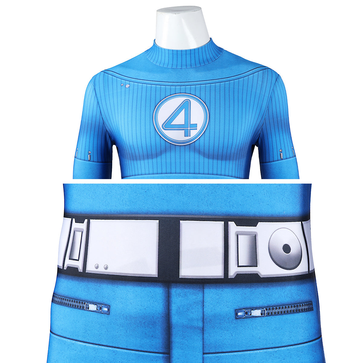 The Fantastic Four: First Steps Reed Richards Mister Fantastic Jumpsuit Cosplay Costume Costume - Tophatter Daily Deals