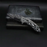 Fantastic Flame Shape Folding Knife - Tophatter Daily Deals