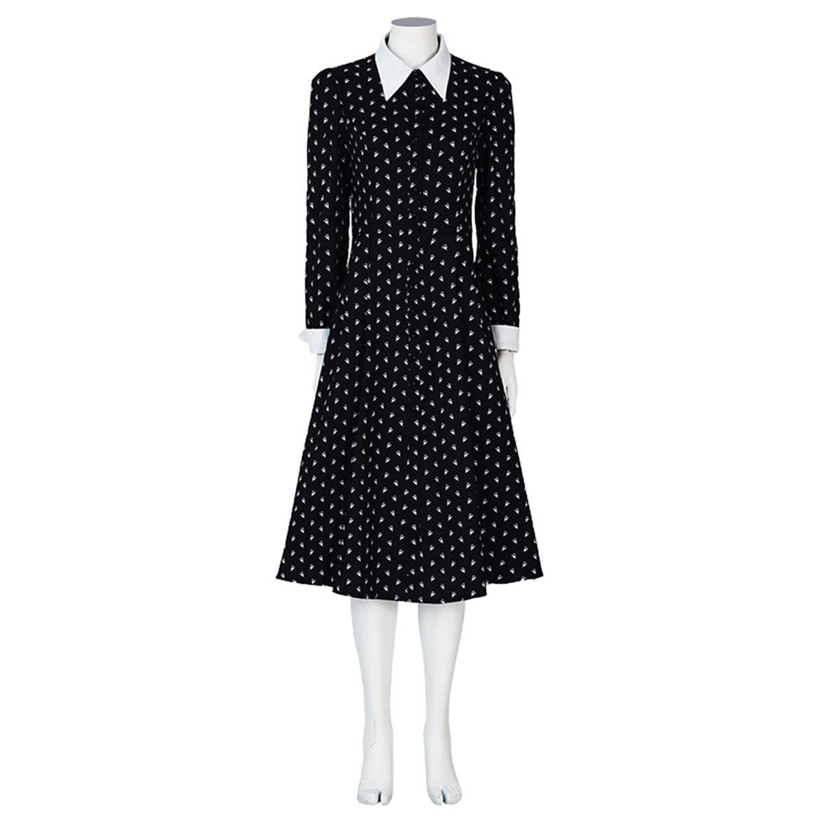 Wednesday The Addams Family(2022 TV Series) Wednesday Addams Cosplay Costume Costume - Tophatter Daily Deals
