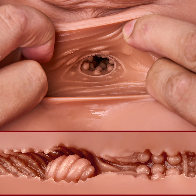 Austin - Realistic Butt with Dildo and Testis Tight Hole Unisex Sex Toy Masturbators - Tophatter Daily Deals