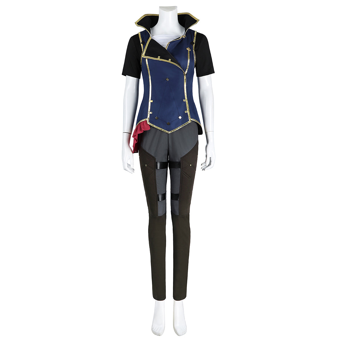 [In stock]Arcane Season 2 League of Legends LOL Vi Cosplay Costume Costume - Tophatter Daily Deals